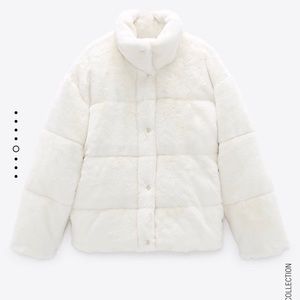 Zara Faux Fur Jacket